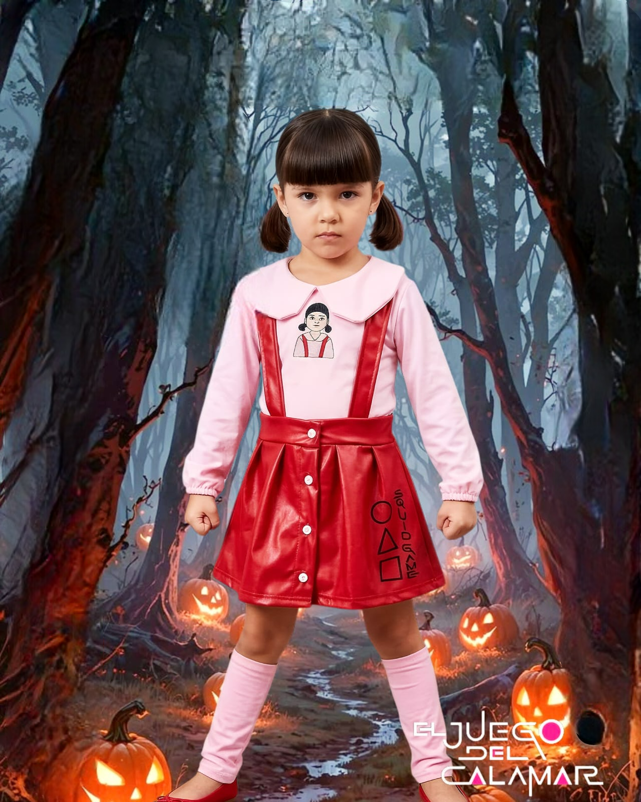 Disfraz de la Muñeca Young-hee, modelo 2