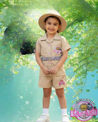 Disfraz Safari para niña, modelo 2